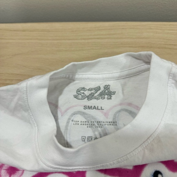 SZA Concert Merch Shirt Size Small - Picture 3 of 6